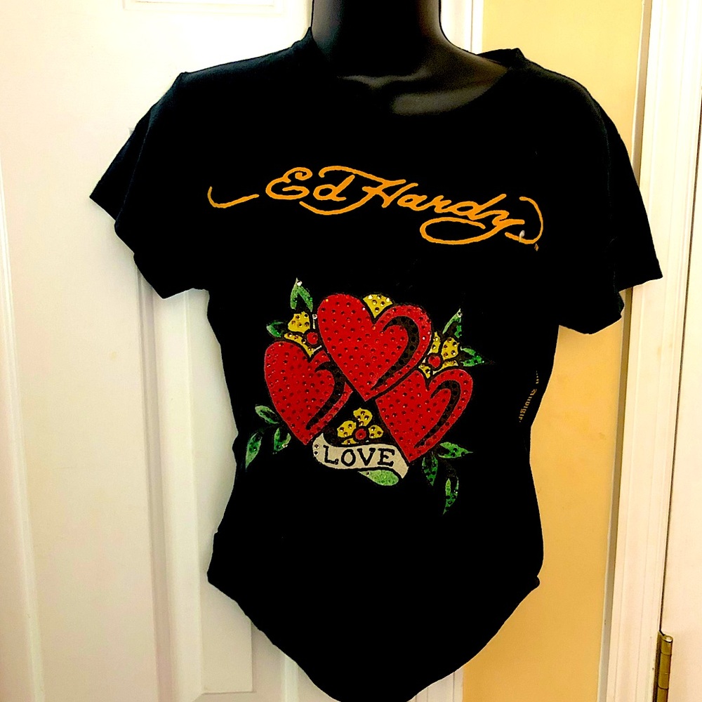PRICE DROP Y2K Vintage Ed Hardy by Christian Audigier TShirt